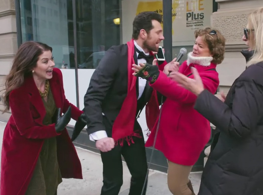 Billy on the Street, Debra Messing, Billy Eichner